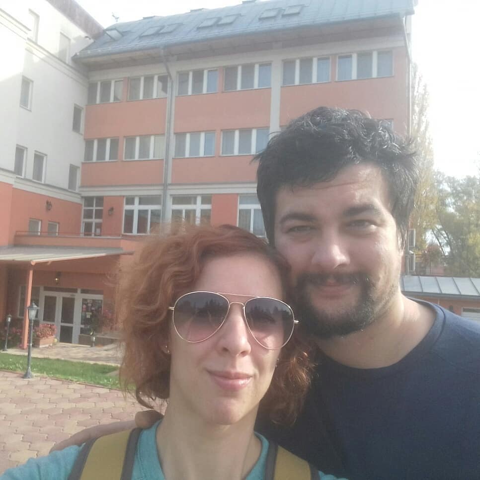 😊🌝🌞 #feldobox #koszonom #koszonjuk @agnes_adam #dunapart #duna #rómaipart #őszinapsütés #ősz #autumn #együtt #together #szuperhosszúhétvégevolt #budapest