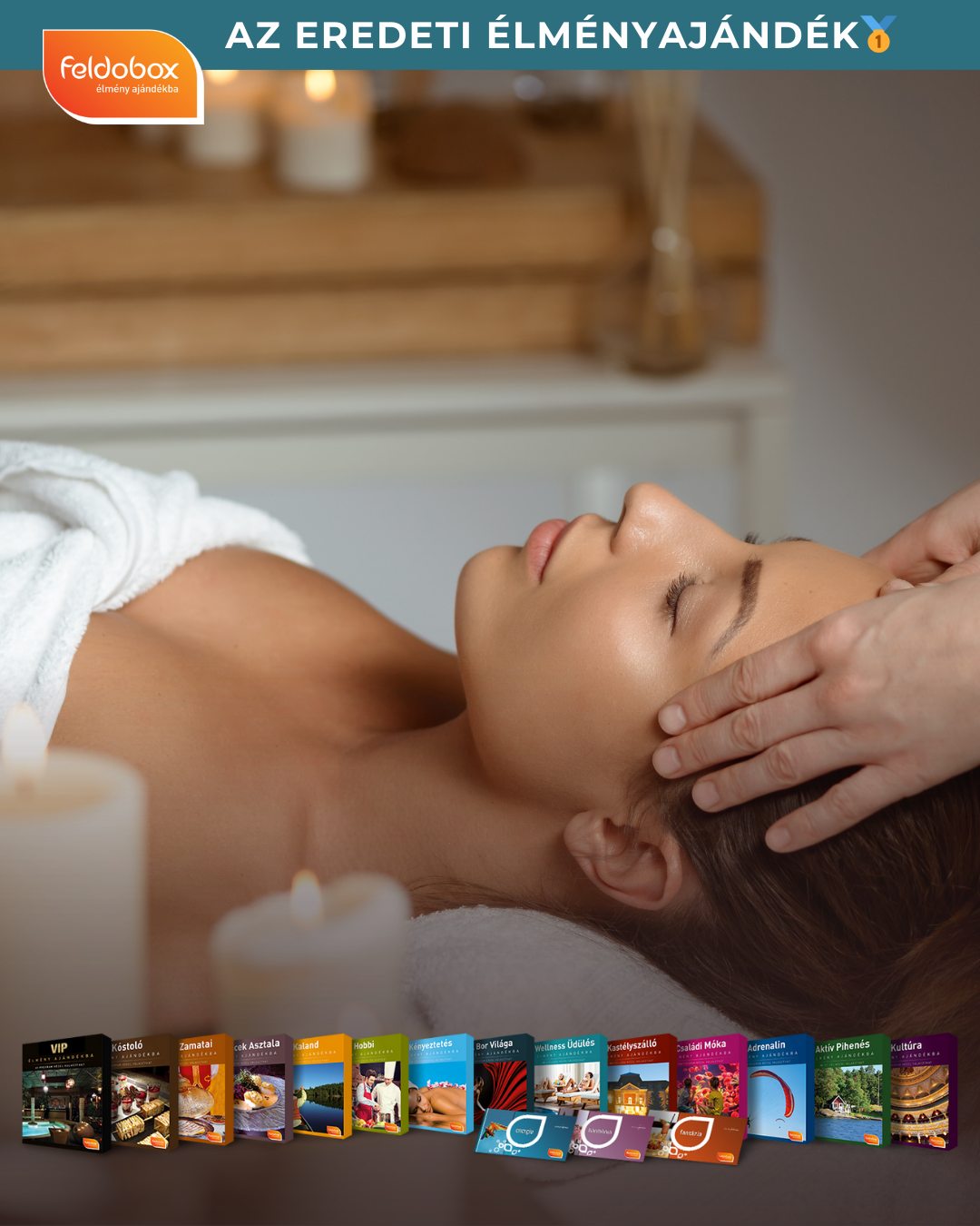 A Feldobox közel 20 éve indult az ország első élménycsomagjaként, és azóta tökéletes választás, ha valódi örömet szeretnél ajándékozni.

Válassz a 17 különböző kategória és több mint 1500 program közül: wellness, gasztronómia, szabadidős kalandok vagy felejthetetlen üdülések – egy Feldobox-szal nem csupán egy ajándékot adsz, hanem számtalan lehetőséget, amiből a megajándékozott választhat, így az öröm garantált!

Fedezd fel a lehetőségeket: https://www.feldobox.hu
#feldobox #élményajándék #ajándékötlet