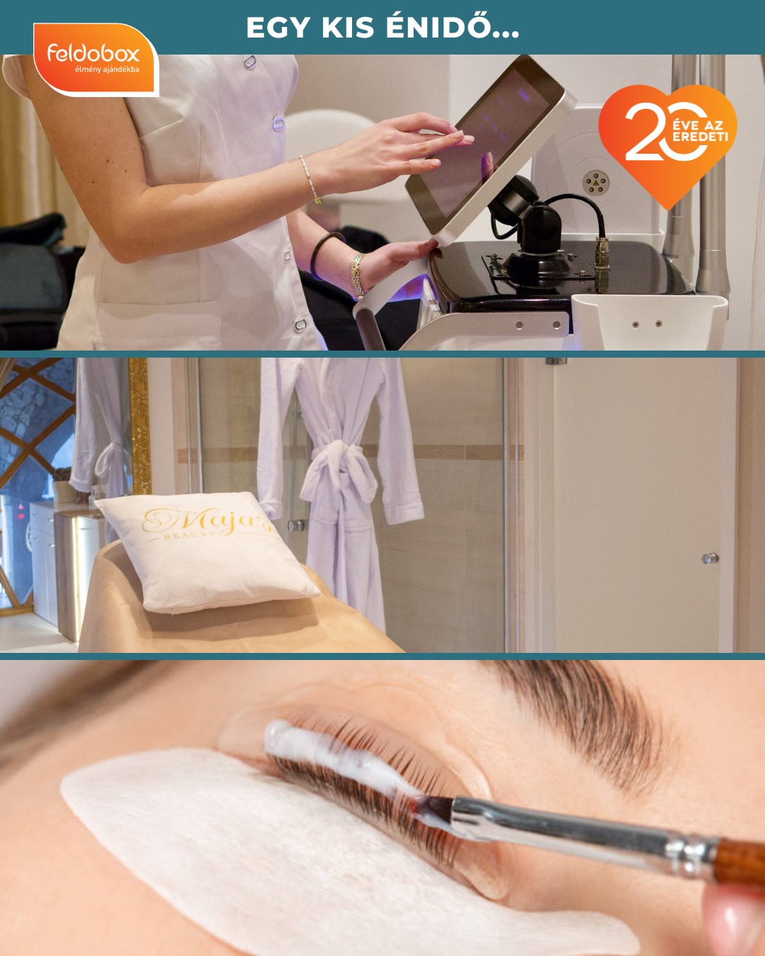 ✨ Egy kis énidő, ami igazán feltölt.

A @majasbeautysalon olyan hely, ahol a szépségápolás nem rohanás, hanem nyugodt, kényeztető élmény. Professzionális kezelések, figyelmes szakértelem és kellemes környezet vár, hogy egy kicsit kiszakadj a hétköznapokból, és valóban magadra figyelhess.

💆‍♀️ A Maja’s Beauty szolgáltatásai Feldobox élménycsomaggal is elérhetők:

💎 VIP élménycsomag – Szépészeti kezelések
👉 https://feldobox.hu/programok/szepeszeti-kezelesek-vip

🌸 Kényeztetés élménycsomag – Maja’s Beauty kezelések
👉 https://feldobox.hu/programok/majas-beauty--kenyeztetes

📌 Ha egy kis feltöltődésre, megújulásra vagy kényeztetésre vágysz, a Maja’s Beauty tökéletes választás a Feldobox élménycsomagoddal.

Feldobox – 20 éve az eredeti élményajándék.

#Feldobox #Élményajándék